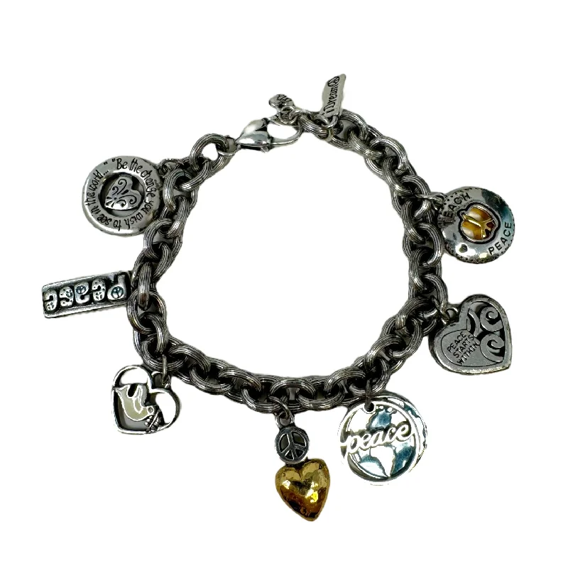 men’s watches with black leather bands-Limited Edition Dream Peace Charm Bracelet  By Brighton, Size: 0