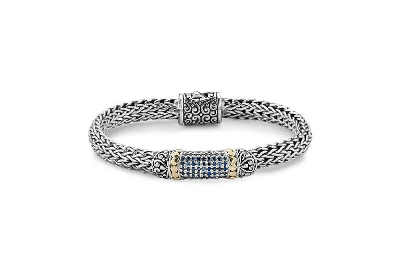 stylish watches for women under 100-Ubud Bracelet- Blue Topaz