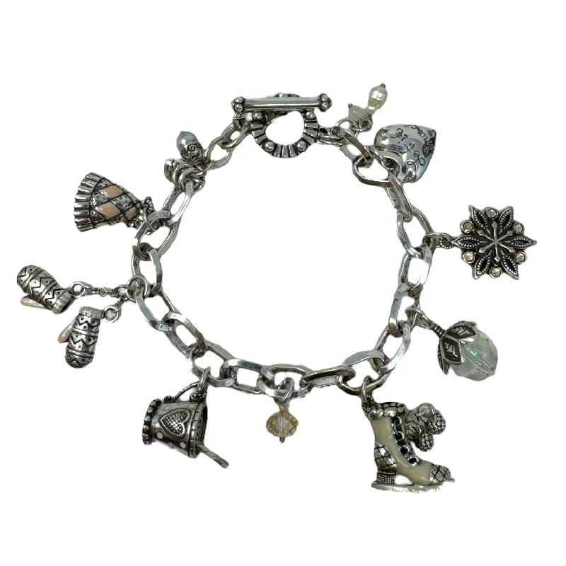 eco-conscious watches for women-Retired Winter Wonderland Charm Bracelet By Brighton, Size: 0