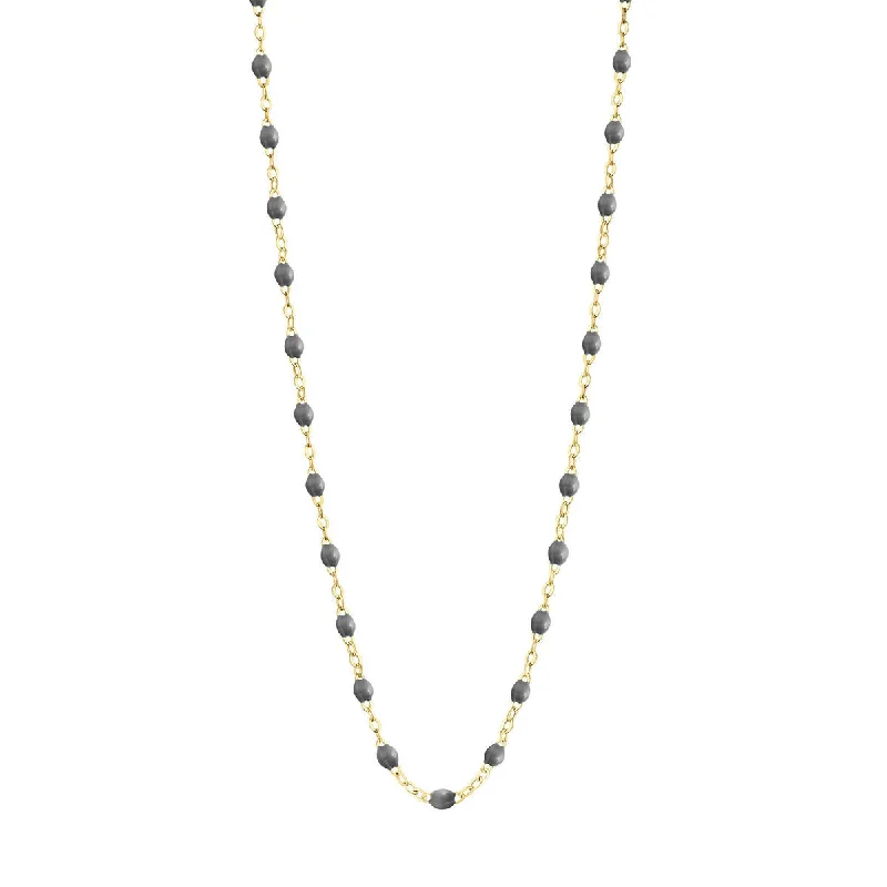 stylish black necklace for men-Classic Gigi Necklace