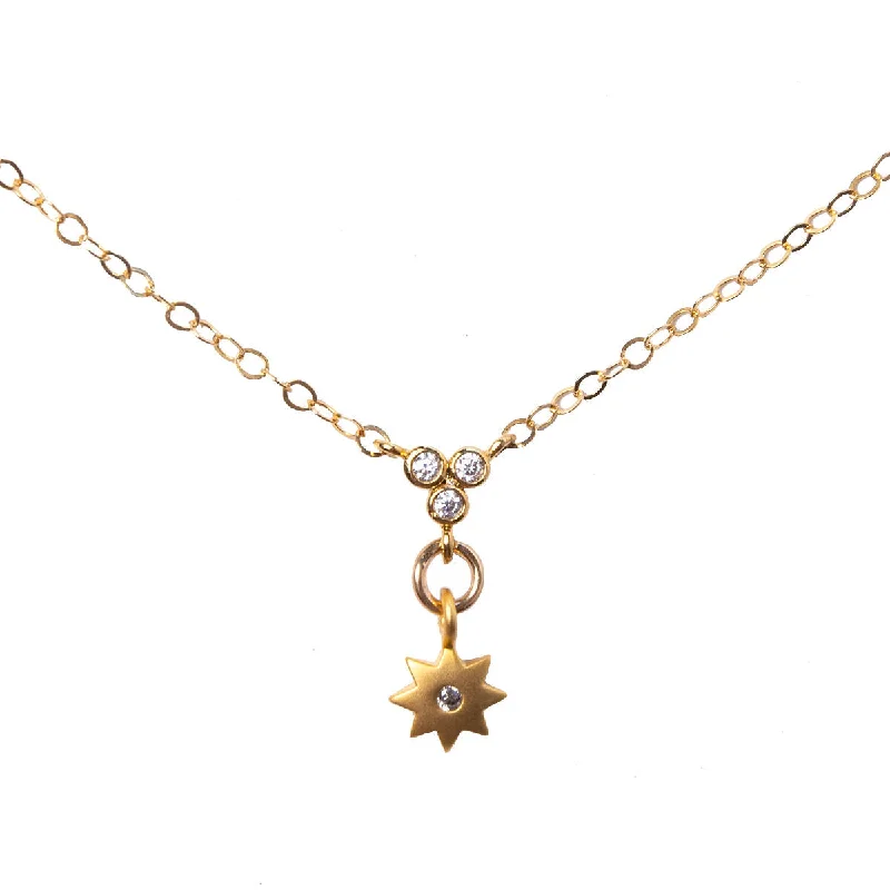 snake chain necklace for men-Klein with star