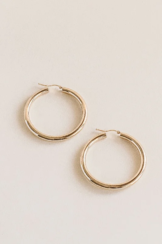 Cute earrings for young girls -HOOPS FOR DAYS