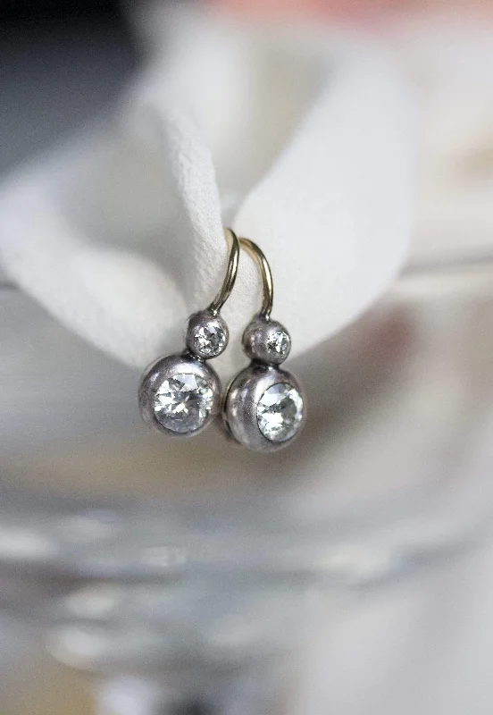 Sterling silver stud earrings -Belmond