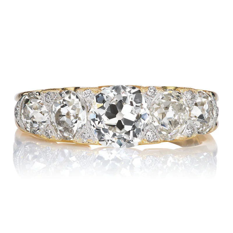 luxury wedding bands for women-Aubrey 1.18