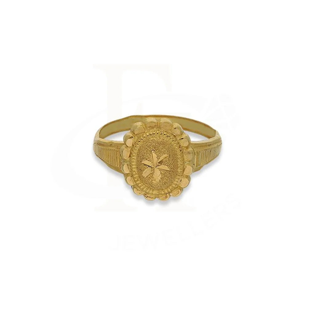 rings for women with square diamonds-Gold Ring in 18KT - FKJRN18K2679