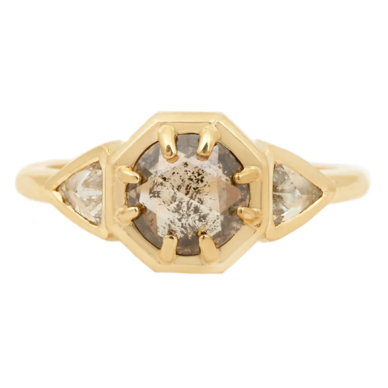 engagement rings with gemstone designs-Hunters Moon Cleopatra Ring