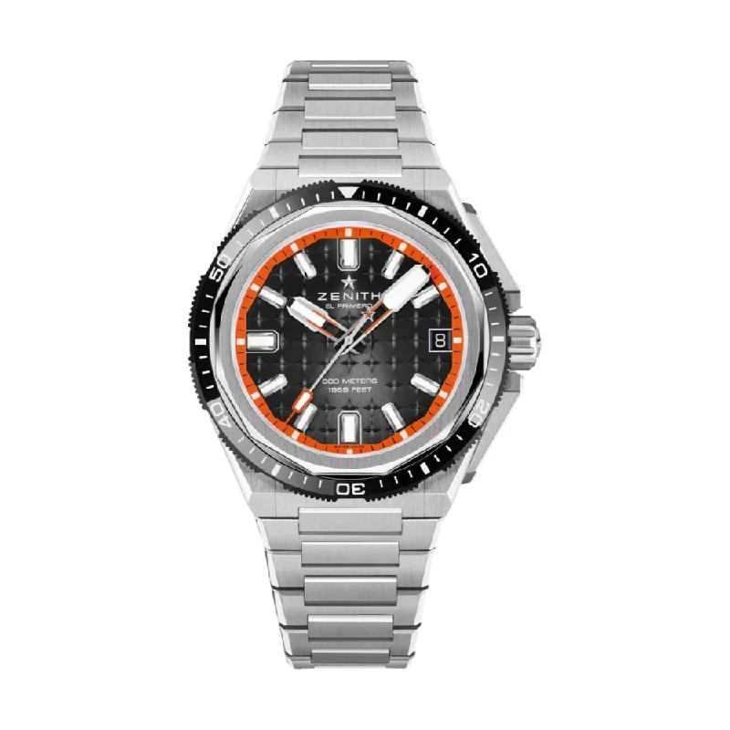 designer watches for men under 200-Defy Extreme Diver 42.5mm Black