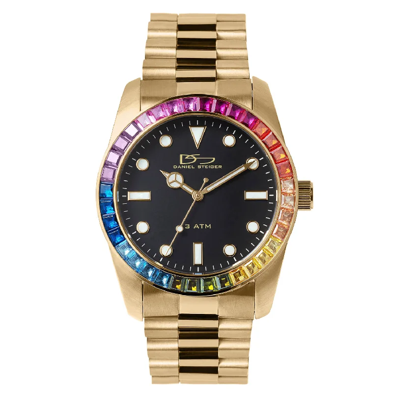 gold watches for women-Golden Spectrum Watch