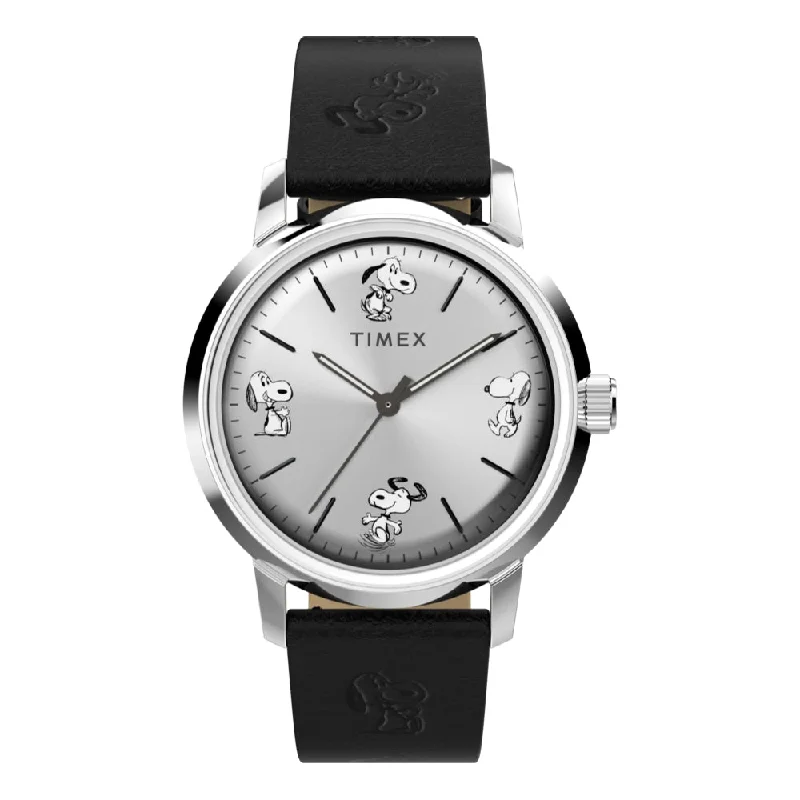 best automatic watches for men-Marlin Automatic Peanuts Sketch 40mm