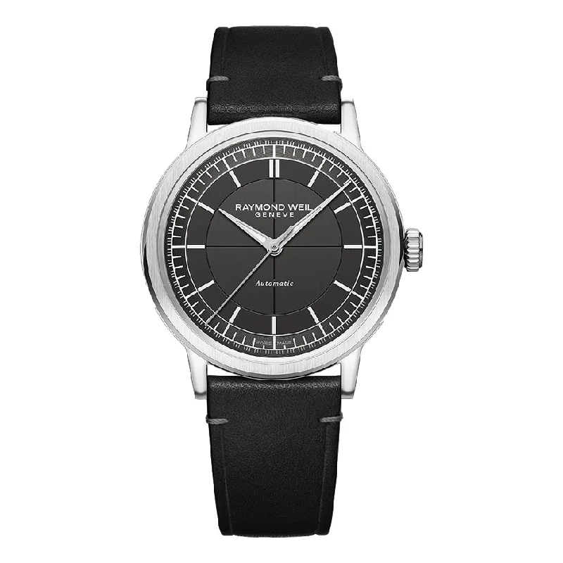 stylish unisex watches-Millesime Automatic Anthracite Dial, 39.5 mm