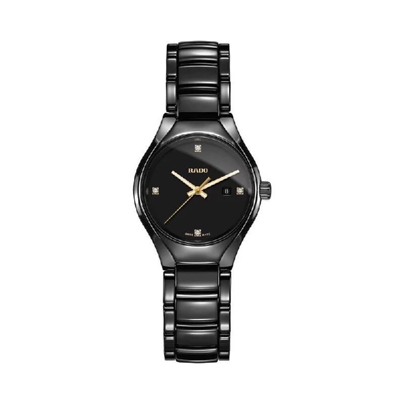 luxury watches for women with diamonds-Rado True Diamonds R27059712 Women Watch