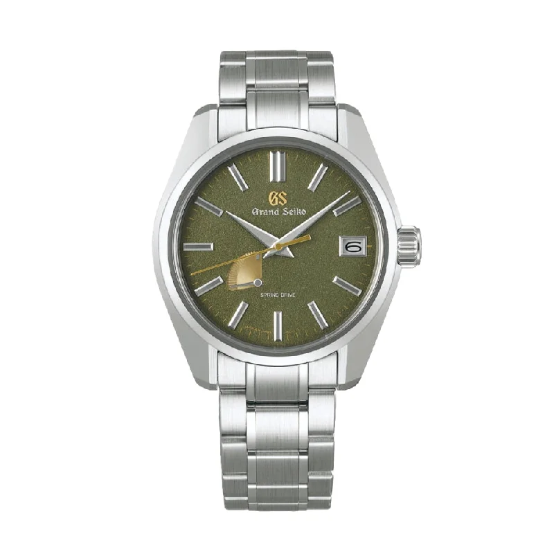 high-end automatic watches for women-SBGA491 "Shingane" Heritage Spring Drive 40mm - Green