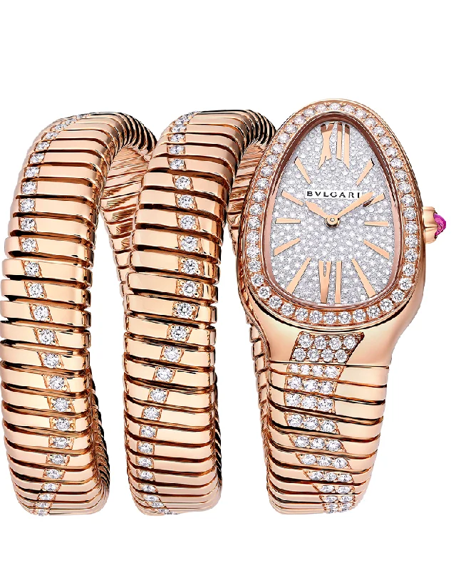 premium smartwatches for tech lovers-SERPENTI TUBOGAS WATCH