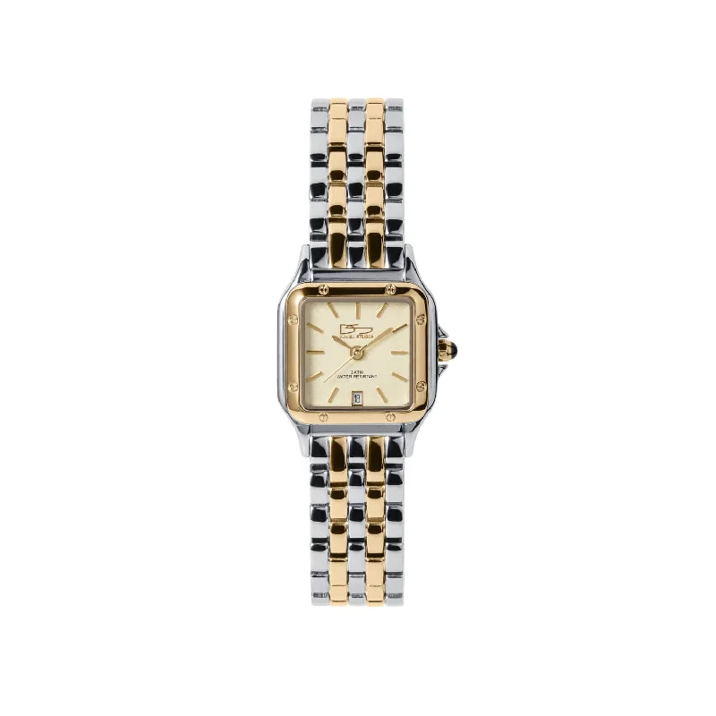 watches with bold designs for women-Skyline Two-Tone Ladies Watch