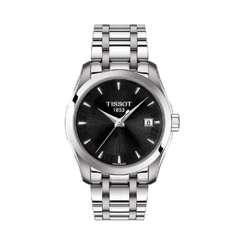 smart watches for women with sleep tracking-Tissot Couturier Lady T0352101105101 Women Watch