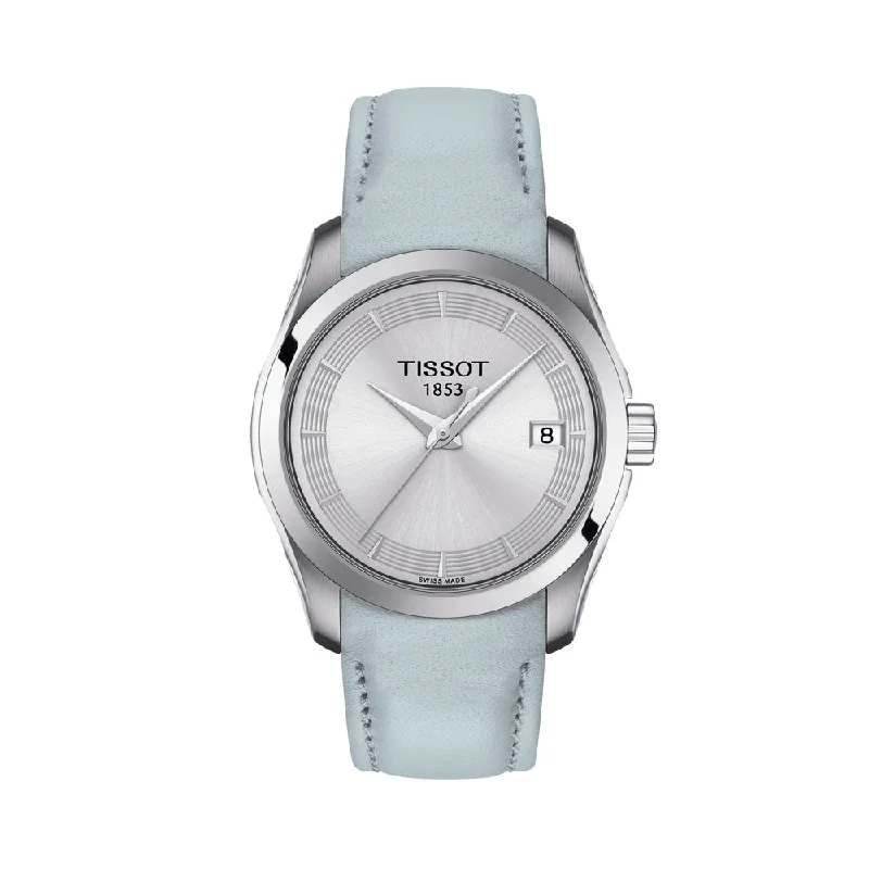 best mechanical watches for men-Tissot Couturier Lady T0352101603102 Women Watch