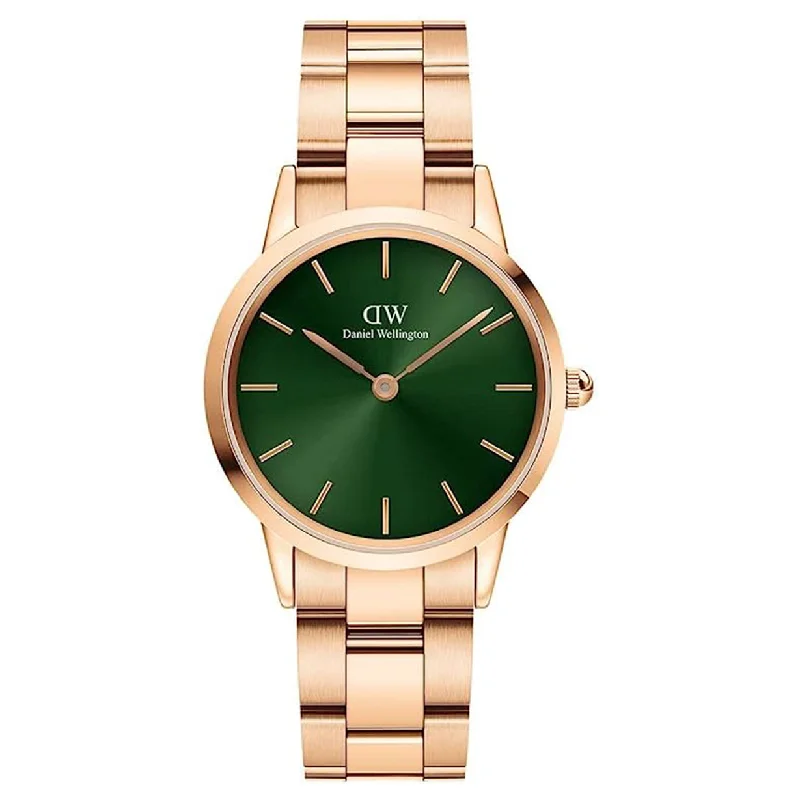 durable sport watches for women-Iconic Link Emerald Green