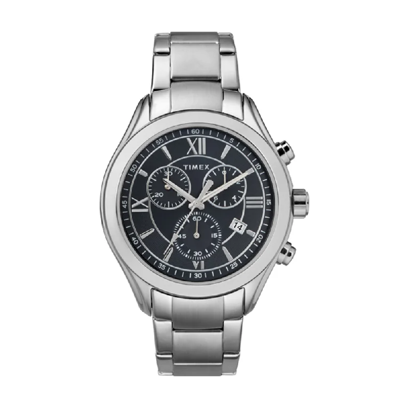 designer wristwatches for men with minimal detailing-Express Exc Chronograph 42mm Stainless Steel Band