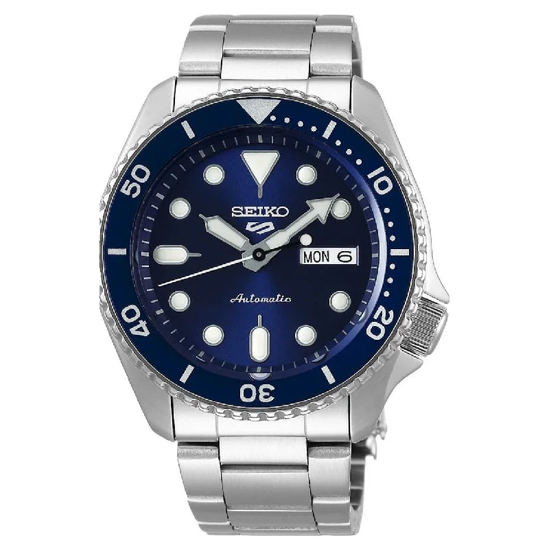 high-end watches for collectors-Seiko 5 Sports Blue Dial Men 42.5mm