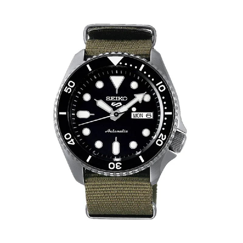 high-end watches with diamond and sapphire features-SEIKO SRPD65K4 5 Sports Watch For Men