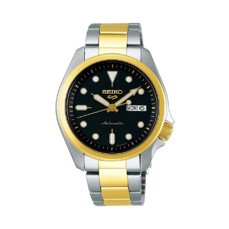 trendy smartwatches for men with advanced capabilities-SEIKO SRPE60K1 Sport 5 Watch For Men