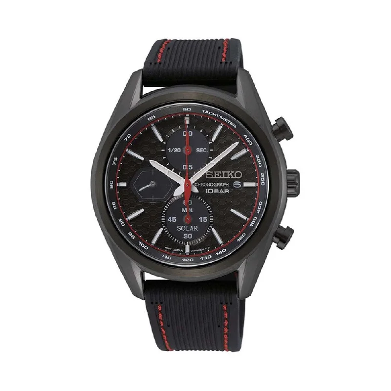 sport watches for men with advanced GPS features-SEIKO SSC777P1 Sportiva Chronograph Watch For Men