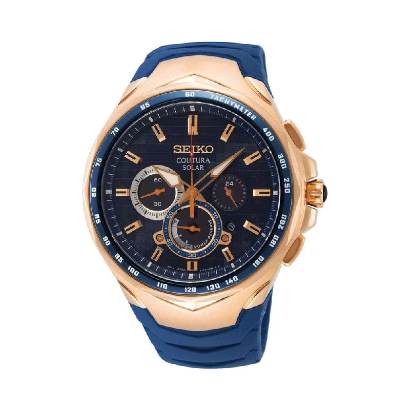 stylish smartwatches with built-in health features-SEIKO SSC800P1 Coutura Chronograph Watch For Men