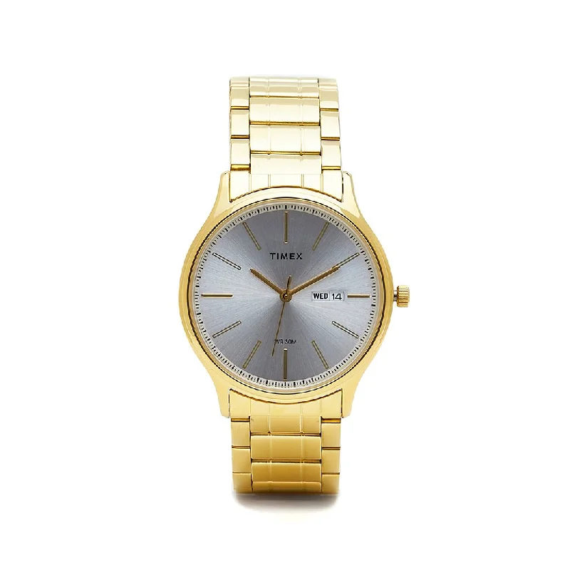 watches for women with thin profiles-TG5-2 Series 3-Hand Day Date 38mm Stainless Steel Band