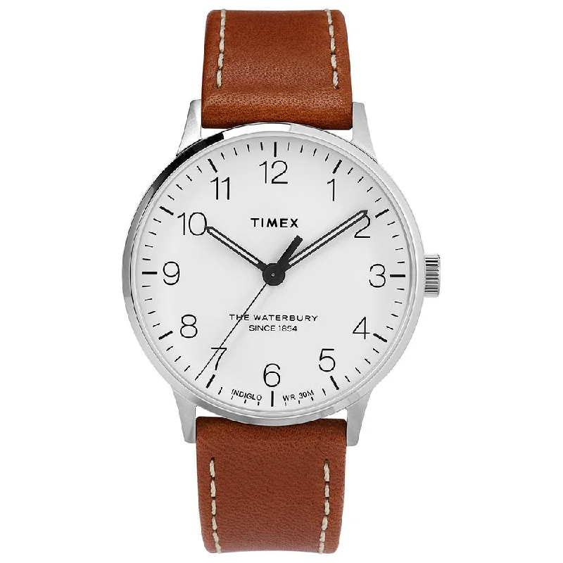 classic watches for formal occasions-Waterbury Classic 3-Hand 40mm Leather Band